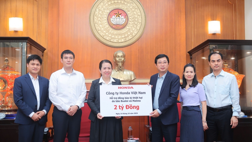 Honda Việt Nam chia sẻ khó khăn cùng người dân ảnh hưởng cơn bão số 10 và 11